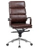 Миниатюра фото офисное кресло для руководителей dobrin arnold lmr-103f-n_ch-m_el-brown-11481 | 220svet.ru
