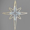 Миниатюра фото светодиодная фигура "полярная звезда" 70 x 60 см тепло-белая, ip65 ltc plr-8-2ww | 220svet.ru