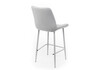 Миниатюра фото барный стул поворотный woodville седа 360 светло-серый (zd 960) / серый np 632590 | 220svet.ru
