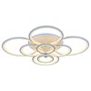 Миниатюра фото потолочная светодиодная люстра profit light 8077/8 wht | 220svet.ru
