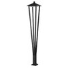 Миниатюра фото уличный светодиодный светильник odeon light bearitz 6655/12ga черный | 220svet.ru