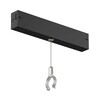 Миниатюра фото фиксатор  трекового светильника denkirs smart ray dk8064-bk | 220svet.ru
