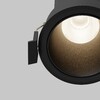 Миниатюра фото встраиваемый светодиодный светильник maytoni dip dl116-10w-4k-b | 220svet.ru