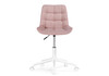 Миниатюра фото стул woodville компьютерное кресло честер розовый / белый 533175 | 220svet.ru