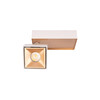 Миниатюра фото накладной светильник loft it knof 10324/b gold white | 220svet.ru