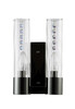 Миниатюра фото бра crystal lux otono ap2 black chromium/transparente | 220svet.ru