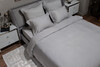 Миниатюра фото простыня на резинке тенсель серая 160*200 garda decor 144hf-10306 | 220svet.ru