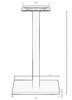 Миниатюра фото подстолье обеденное dobrin grace lms-2002-1-12326 | 220svet.ru