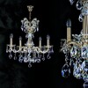 Миниатюра фото подвесная люстра artglass maria terezia 34 ce | 220svet.ru