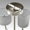 Миниатюра фото потолочная люстра на штанге lumion latti 8262/8c никель | 220svet.ru