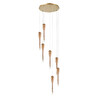 Миниатюра фото каскадная люстра arte lamp waterfall a1577sp-7go | 220svet.ru