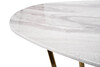 Миниатюра фото стол журнальный овальный garda decor 30b-855-1 | 220svet.ru