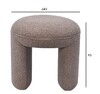 Миниатюра фото пуф garda decor n-55800 | 220svet.ru