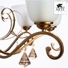 Миниатюра фото подвесная люстра arte lamp cono a8391lm-8pb | 220svet.ru