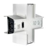 Миниатюра фото светильник коннектор x-образный feron al4036x retailray 51874 | 220svet.ru