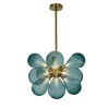 Миниатюра фото люстра на штанге loft it miracle 10130/12 blue | 220svet.ru