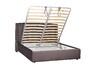 Миниатюра фото кровать garda decor odry1к-160m-vel19+vel09 | 220svet.ru