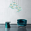 Миниатюра фото подвесной светильник loft it bolle 2027-s5 blue | 220svet.ru