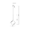 Миниатюра фото подвесной светильник myfar single mr1720-1p | 220svet.ru