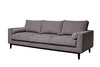 Миниатюра фото диван madrid memory трехместный шенилл коричневый с кантом garda decor madrid-memory-natur kor+colt032 | 220svet.ru