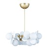 Миниатюра фото люстра на штанге loft it matisse 10008/8 white | 220svet.ru