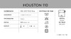 Миниатюра фото ткань garda decor 133dc-houston110-1138-ser | 220svet.ru