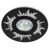 Миниатюра фото встраиваемый светильник эра led с подсветкой dk ld30 bk б0036498 | 220svet.ru
