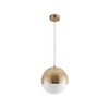 Миниатюра фото подвесной светильник crystal lux optima sp1 gold d200 | 220svet.ru