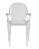 Миниатюра фото стул обеденный набор 4шт dobrin louis ghost lmzl-рс801-n_p-clean-11493 | 220svet.ru