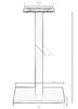 Миниатюра фото подстолье обеденное dobrin grace lms-2002-1-12326 | 220svet.ru